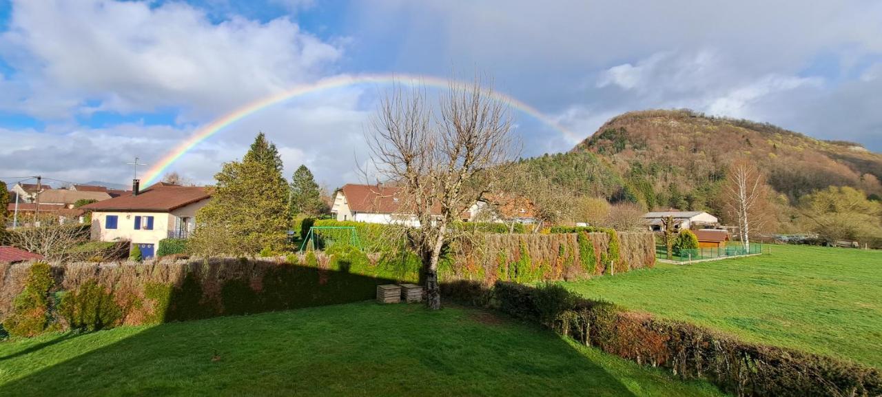 Appartement "Les Calins" Ney Bagian luar foto