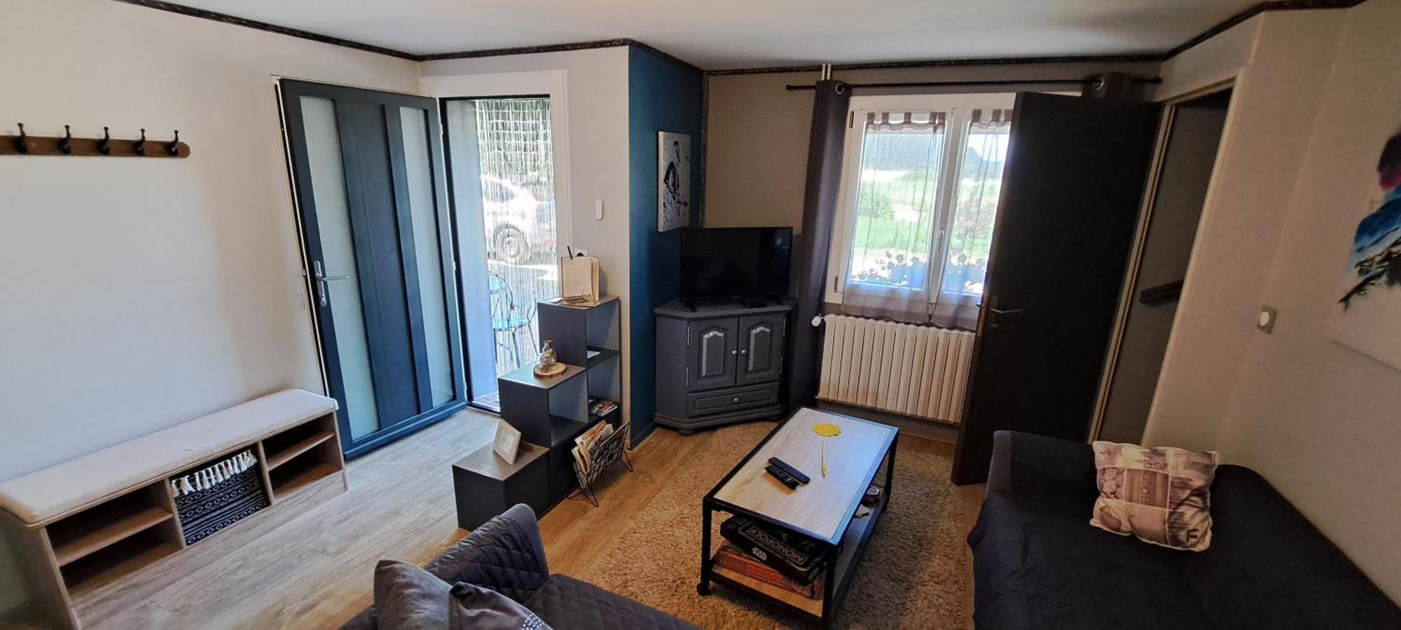 Appartement "Les Calins" Ney Bagian luar foto