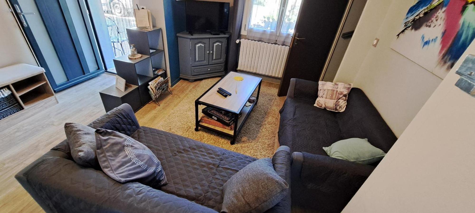 Appartement "Les Calins" Ney Bagian luar foto