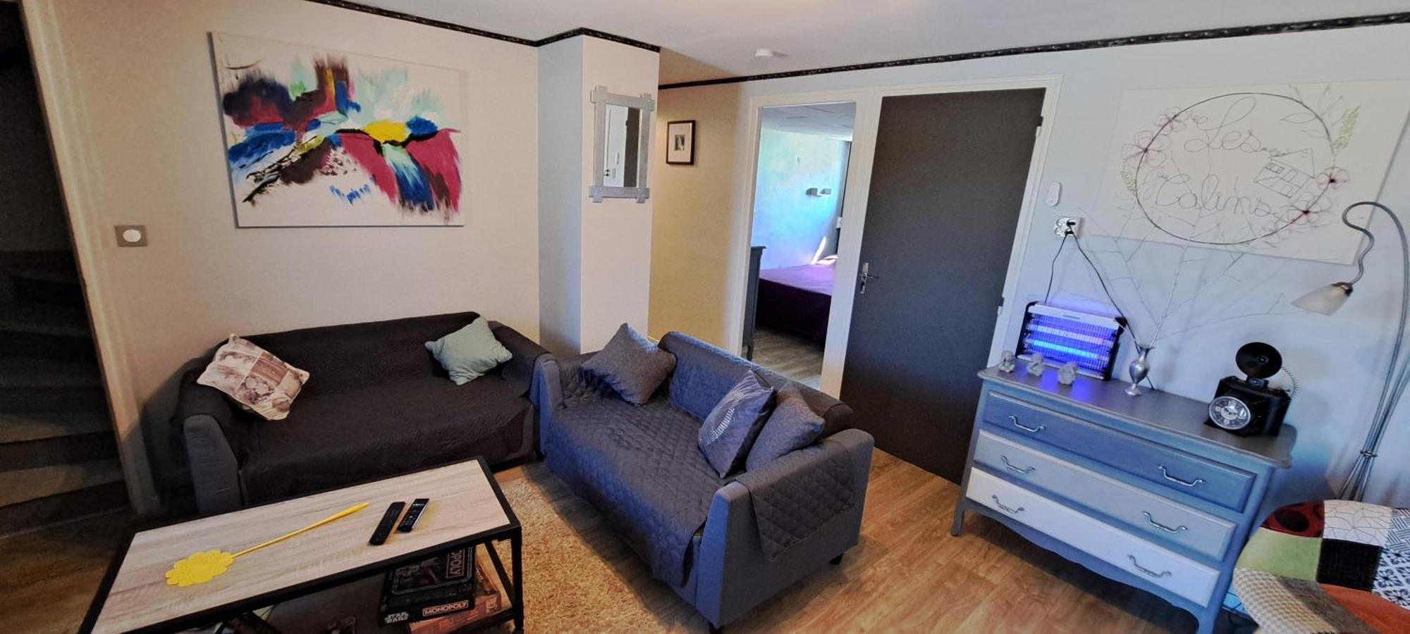 Appartement "Les Calins" Ney Bagian luar foto
